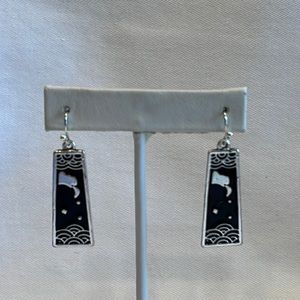 925 Silver Japanese Anime Inspired Earrings